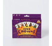 Juego de cartas coleccionable de hojalata con temática de rummy para fiestas familiares favoritas - Juego de cartas de 5 coronas One Size
