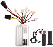 Kit de controlador eléctrico de aleación de aluminio con puños de acelerador de goma para bicicletas eléctricas