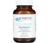 Metabolic Maintenance, Silymarin, Standardized Milk Thistle Extract, 300 mg, 60 Capsules