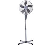 Ventilador Pie Ø 40 x 135 cm. 45 W. Oscilación Automatica, Altura Regulable, Cabezal Inclinable, Base Estable 60x60 cm.