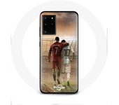 Coque Samsung Galaxy S11 Plus cristiano ronaldo messi goat
