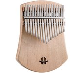 hluru 17 teclas dedo pulgar piano instrumento musical portátil cuerpo de madera maciza para niños adultos música Sapele wood