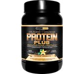 Healthy Fusion Protein Plus | Recuperador muscular a base de Proteína, Colágeno, L-Glutamina, Magnesio y Vitamina B6 | Sabor Vainilla  1000gr