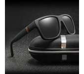 Gafas de sol polarizadas de gran tamaño para hombre y mujer, lentes de sol cuadradas vintage de lujo para conducir, pescar y viajar, con protección UV400