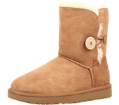 Botas UGG Bailey Button II, talla 7 de EE. UU., marrón, para mujer. Color chocolate
