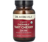 Dr. Mercola, Organic Chewable Tart Cherry, 1g, 30 tablets