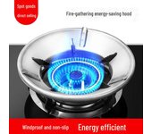 Cubierta para estufa de gas a prueba de viento y ahorro de energía con soporte universal