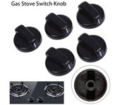 Perillas de repuesto para horno de cocina, 1, 2 o 5 piezas, botón de interruptor general, nueva perilla de control para cocina a gas 2Pcs