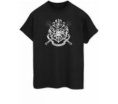 Harry Potter - Camiseta de algodón para hombre con casas de Hogwarts L blanco
