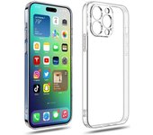 Funda transparente para teléfono iPhone 15, 14, 12, 11, 13 Pro Max, funda suave de silicona para iPhone 13 Mini X XS Max XR 8 7 14 Plus SE iPhone 15 Plus transparente