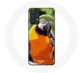 Coque Samsung Galaxy A32 4G Aras Perroquet Orange vert