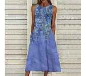 Vestido sin mangas Sexy de moda de verano, vestido informal suave con estampado de temblores en 3D, vestido sin mangas con tirantes, vestido de verano 7XL negro