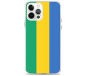 Coque Télephone Drapeau Gabón - iPhone 12 Pro Max