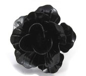 Les Trésors De Lily [J8051] - Anillo de diseño 'Flora' negro negro