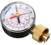 Lepmerk 2 Manómetro de 12   Manómetro de prueba de presión de agua Rosca de manguera hembra de 34  0200 PSI con oro