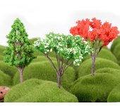 Inicio Jardín Manualidades Hadas Plantas Accesorios Miniaturas Terrario Paisajismo Simulación Árbol 4