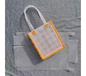 Placa de rejilla de tela de malla de plástico para bolsas, fabricación de bolsos artesanales Diy, materia de tejido