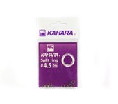 Anillo Kahara Partido Acero Inoxidable Tamaño 4.5 (0713)