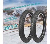 Accesorios para neumáticos anchos de 20  antipinchazos para motos de nieve/vehículos todoterreno con vacío ensanchado