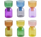 Juego de 2 mini jarrones para terrario, hidropónico, de cristal, para boda, portavelas, decoración, florero de aguacate de cristal para cultivo de brotes.