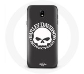 Coque pour Samsung Galaxy S5 Harley Davidson Motors Tete de mort