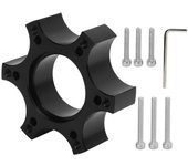 Placa adaptadora de volante de aleación de aluminio de 70 mm espaciador para Thrustmaster T300RS con 13?14 pulgadas