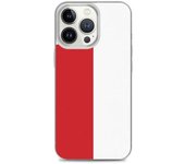 Funda iPhone - Mónaco - Drapeau - Souple - Multicolore - Compatible iPhone 13 Pro