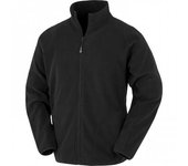 Chaqueta de forro polar reciclada para hombre Result Genuine S negro