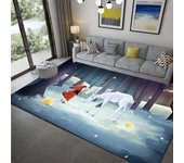 Alfombras de fiesta de Feliz Navidad para sala de estar, alfombra para dormitorio, decoración para habitación de niños, alfombras para pasillo de casa 40cm x 60cm