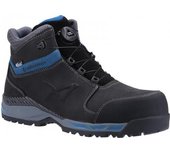 Botas de seguridad de cuero Albatros Tofane CTX Mid S3 para hombre 10 UK negro/azul