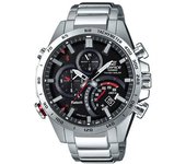 Casio Reloj EDIFICE EQB-501XD-1AJF para hombre [EDIFICE TIME TRAVELLER con correa de metal] redondo de acero inoxidable plateado