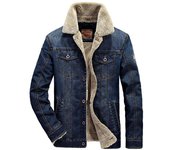 Chaqueta de invierno de marca para Hombre, prendas de vestir gruesas y cálidas a la moda, Parkas para Hombre, chaqueta Masculina Inverno L azul