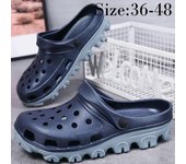 Sandalias cómodas de moda para mujer, sandalias para el hogar, zapatos de jardín para hombre, sandalias de playa de verano 36 color rosa
