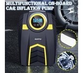 Bomba de compresión de neumáticos portátil, 12V, 150PSI, compresor de aire para automóvil, bomba de inflado de neumáticos Digital, lámpara LED para motocicleta y coche