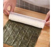 Herramienta portátil y reutilizable para hacer sushi, accesorios de cocina, molde para hacer bolas de arroz, herramientas para hacer sushi blanco