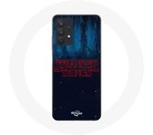 Coque Maniacase pour Samsung Galaxy A32 4G Stranger Things logo de la saison 2