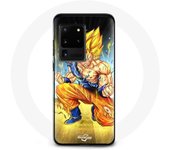 Coque pour Samsung Galaxy S20 Ultra Son goku dragon ball corps enervé