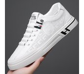 Zapatos De cuero informales para Hombre, mocasines De diseñador a la moda, zapatillas De deporte transpirables cómodas De lujo, novedad De verano, Zapatos De Hombre 39