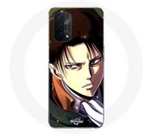Coque pour Oppo A74 5G L'Attaque des Titans Levi Ackerman Teaser
