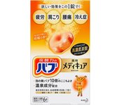 KAO Babu MEDICURE Fragancia Cítrica 6 Comprimidos (Cuasi droga) Gas de dióxido de carbono (baño caliente) Baño caliente Babu Disolver una tableta en 150 a 200 litros de baño.