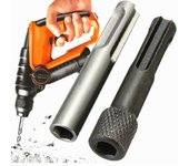 2 uds destornillador de vástago hexagonal soporte adaptador de broca martillo taladro herramienta conductor