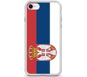 Funda iPhone - Drapeau Serbie - iPhone 6 S - Souple - Protección completa - Multicolor