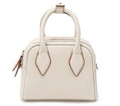 Bolso Boston de diseño exclusivo, bolso bowling, bolso informal de piel de vaca, bandolera de un solo hombro de piel auténtica, nuevo modelo.