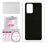 apgo Protective Skin Sticker for the back compatible with Xiaomi POCO X3 GT, Wrap Film, Foil, Vinyl - Pattern Matrix