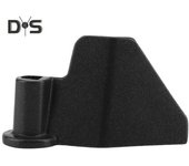 Amplia Compatible máquina de pan paleta antiadherente conveniente máquina para hornear pan paleta amasadora negro