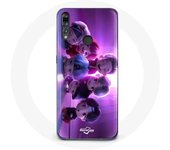 Coque pour Huawei P30 Lite BTS TinyTAN Animation Affiche RM Jin Suga J-Hope Jimin V Et Jungkook Mic Drop