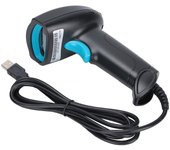 Escáner de código de barras portátil con lectura de 360 grados, resistente al polvo y al agua, lector de códigos QR USB varios colores