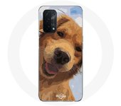 Coque pour Oppo A74 5G Golden retriever Race de chiens