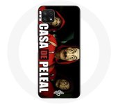 Coque pour Samsung Galaxy A22 5G La casa de papel Masques de Dali