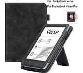 with Hand Strap Smart Case Kickstand PB629/634 Funda eReader Cover for Pocketbook Verse/Verse Pro Dark Blue
